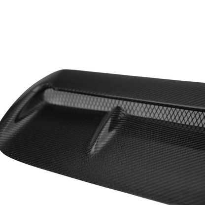 JDMuscle [22-26 WRX] Carbon Fiber Hood Scoop - A1 Style