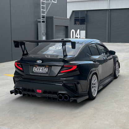 JDMuscle [22-26 WRX] Carbon Fiber V2 Rear Spats