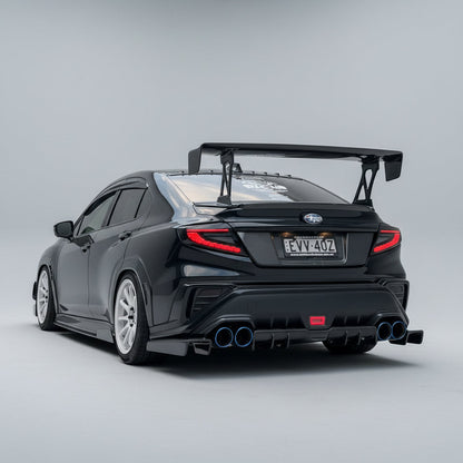 JDMuscle [22-26 WRX] Carbon Fiber V2 Rear Spats