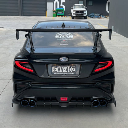 JDMuscle [22-26 WRX] Carbon Fiber V2 Rear Spats