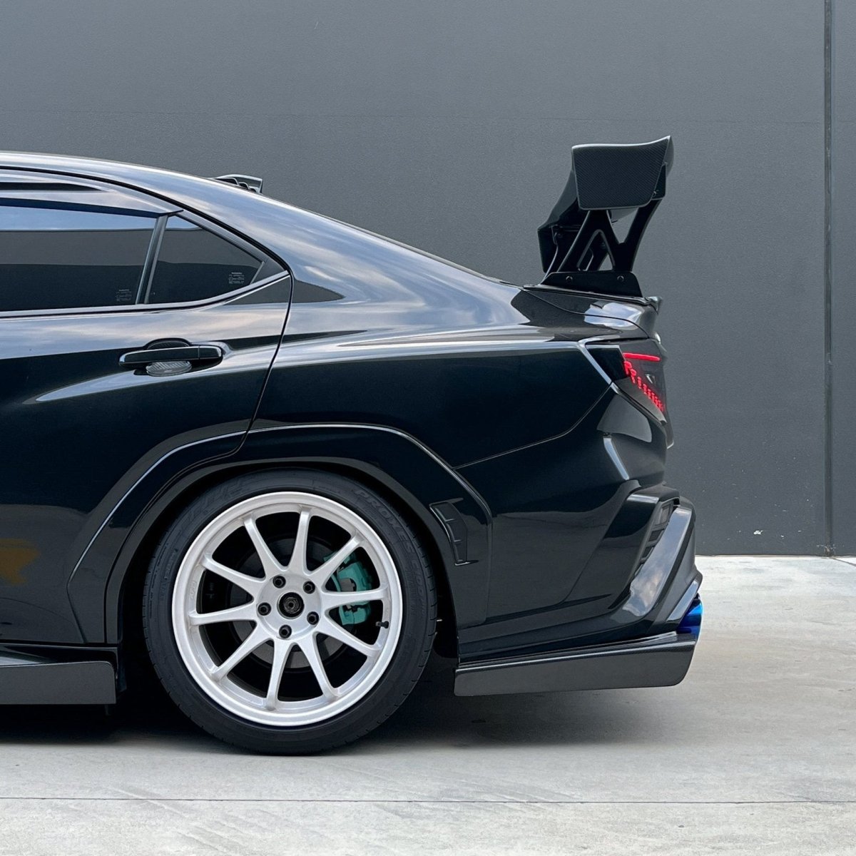 JDMuscle [22-26 WRX] Carbon Fiber V2 Rear Spats