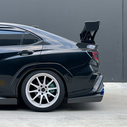 JDMuscle [22-26 WRX] Carbon Fiber V2 Rear Spats