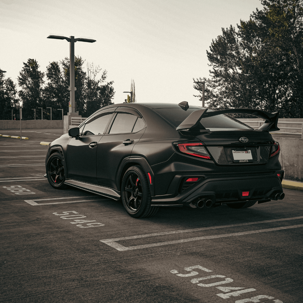 JDMuscle [22-26 WRX] Concept S Style Spoiler-Paint Matched/Gloss Black/ABS