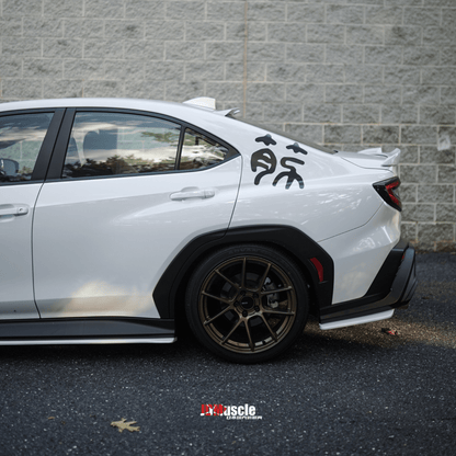 JDMuscle [22-26 WRX] Duck Bill / Low Profile Spoiler - OE+ Style Paint Matched - Return