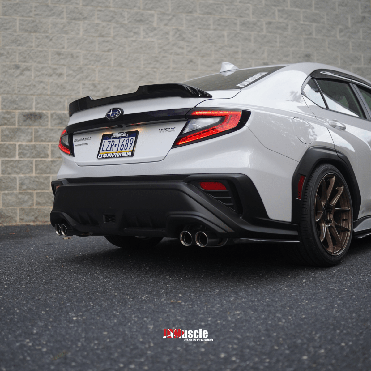 JDMuscle [22-26 WRX] Duck Bill / Low Profile Spoiler - OE+ Style Paint Matched - Return