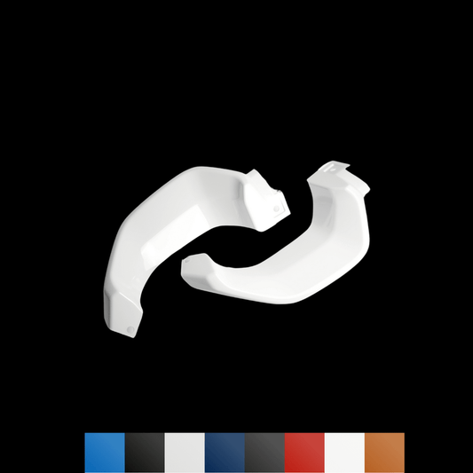 JDMuscle [22-26 WRX] Paint Matched Exhaust Finisher Trim Replacements