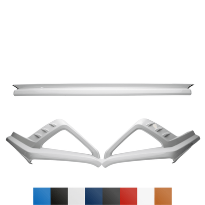 JDMuscle [22-26 WRX] Paint Matched Rear Bumper Covers