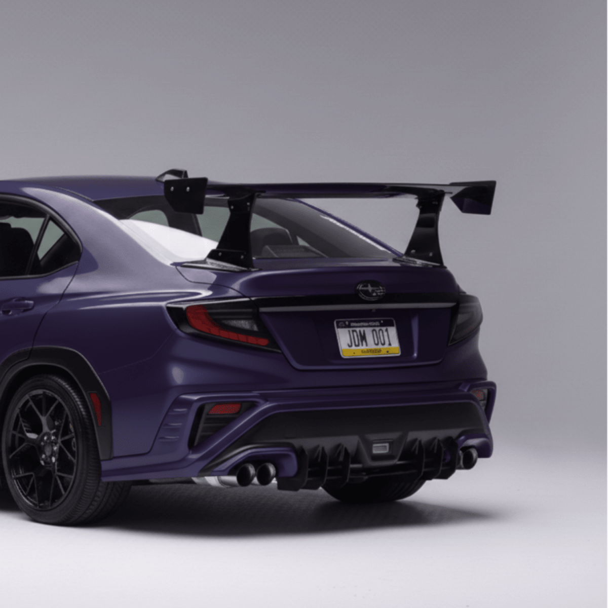 JDMuscle [22-26 WRX] Paint Matched Rear Bumper Covers