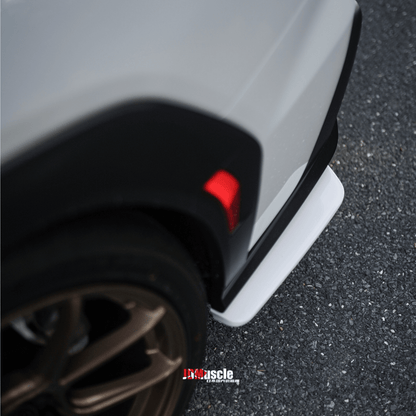 JDMuscle [22-26 WRX] Rear Spats - OE+ Style ABS / Paint Matched / Gloss Black