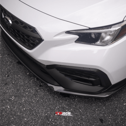 JDMuscle [22-26 WRX] Spec OE+ Carbon Fiber Front Lip