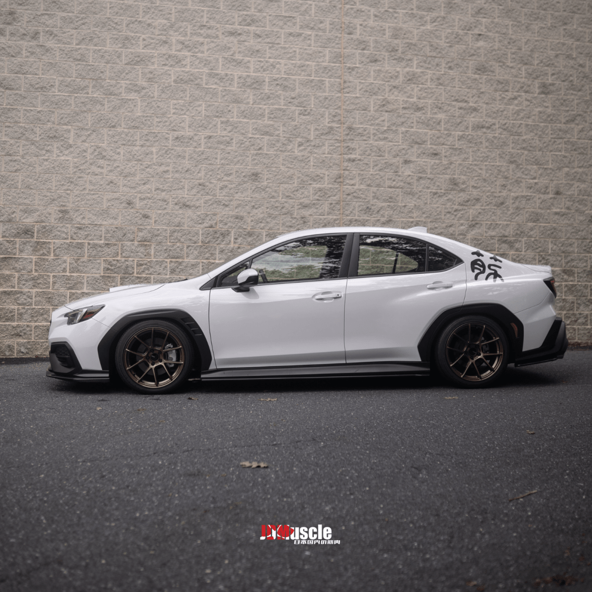 JDMuscle [22-26 WRX] Spec OE+ Carbon Fiber Front Lip