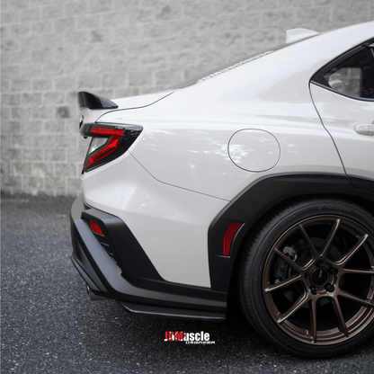 JDMuscle [22-26 WRX] STI Style Duck Bill Spoiler-Paint Matched/Gloss Black
