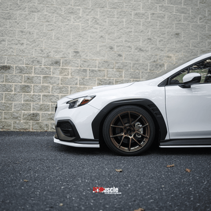 JDMuscle [22-26 WRX] Spec STI OE Style Side Skirts | Paint Matched or ABS