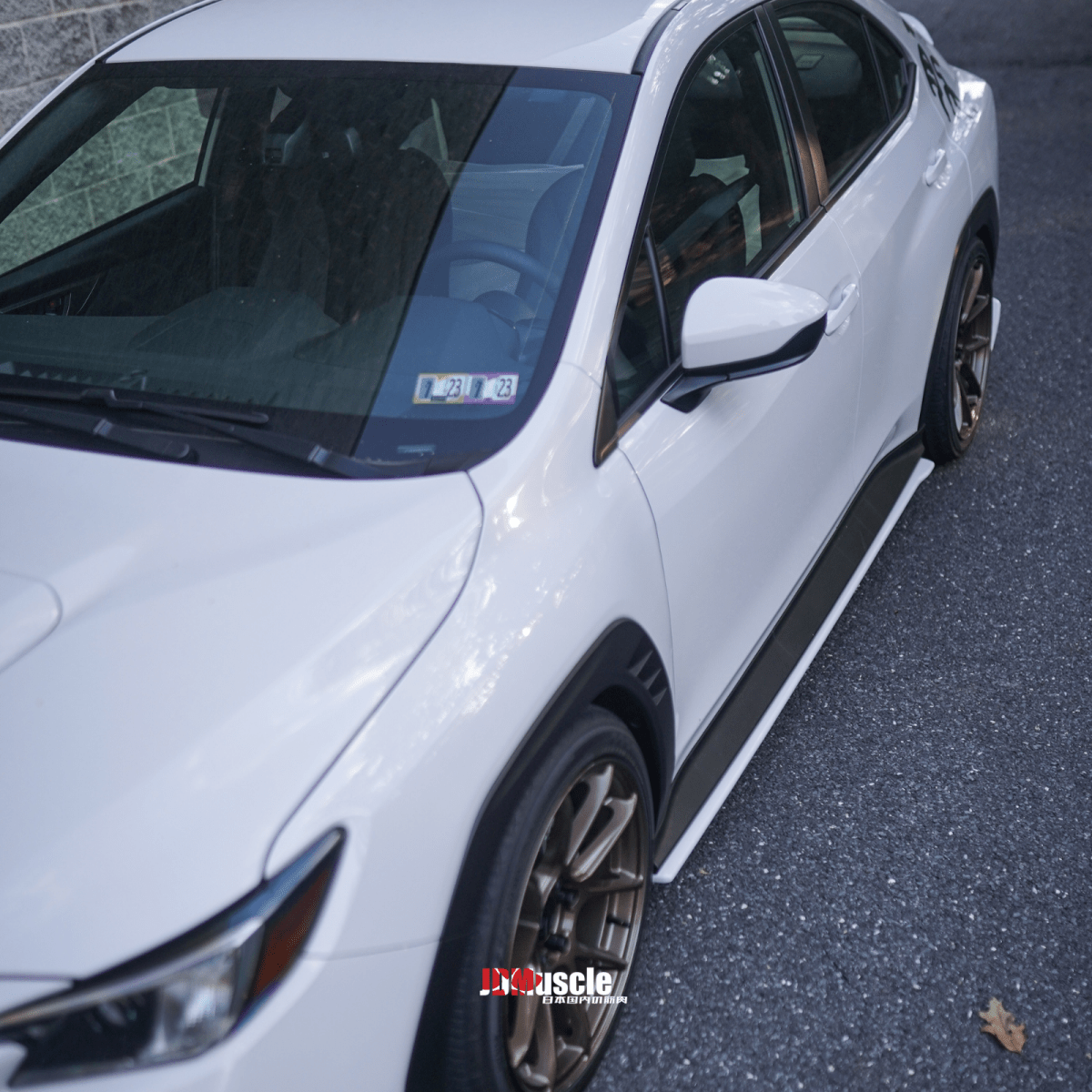 JDMuscle [22-26 WRX] Spec STI OE Style Side Skirts | Paint Matched or ABS