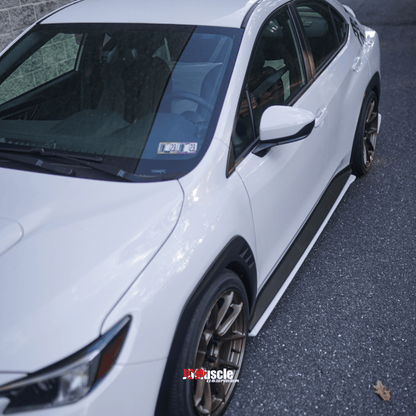 JDMuscle [22-26 WRX] Spec STI OE Style Side Skirts | Paint Matched or ABS