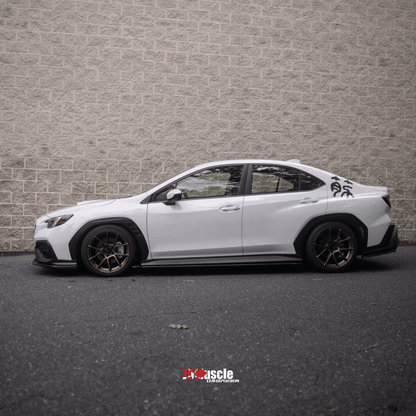JDMuscle [22-26 WRX] Spec STI OE Style Carbon Fiber Aero Combo