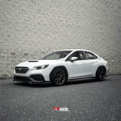 JDMuscle [22-26 WRX] Spec STI OE Style Carbon Fiber Aero Combo