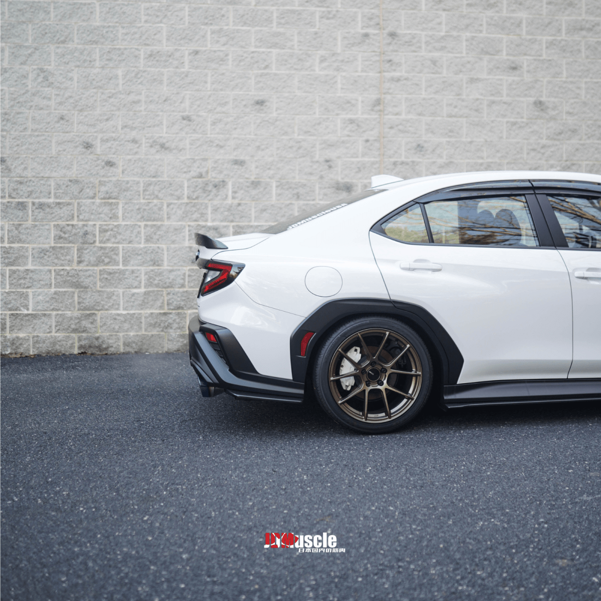 JDMuscle [22-26 WRX] Tanso Carbon Fiber Duck Bill V1