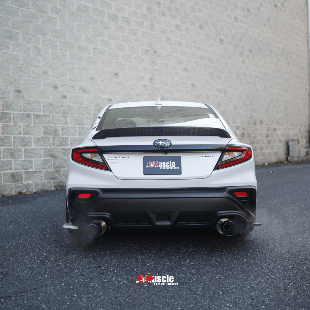 JDMuscle [22-26 WRX] Tanso Carbon Fiber Duck Bill V1