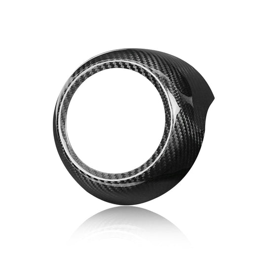 JDMuscle [22-26 WRX] Tanso Pre-preg Carbon Fiber Air Bag Surround Cover