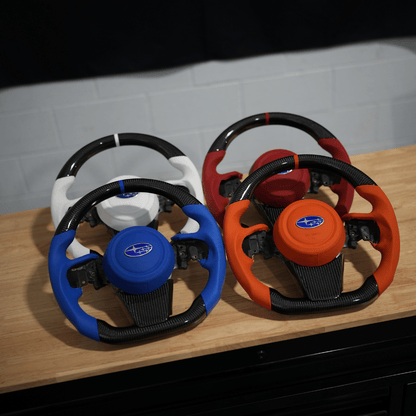 JDMuscle [22-26 WRX] Ultimate Series Steering Wheel compatible w/ MT & CVT