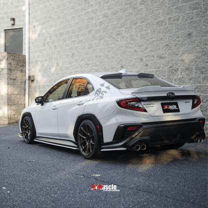 JDMuscle [22-26 WRX] V1 Roof Spoiler-Paint Matched/Gloss Black