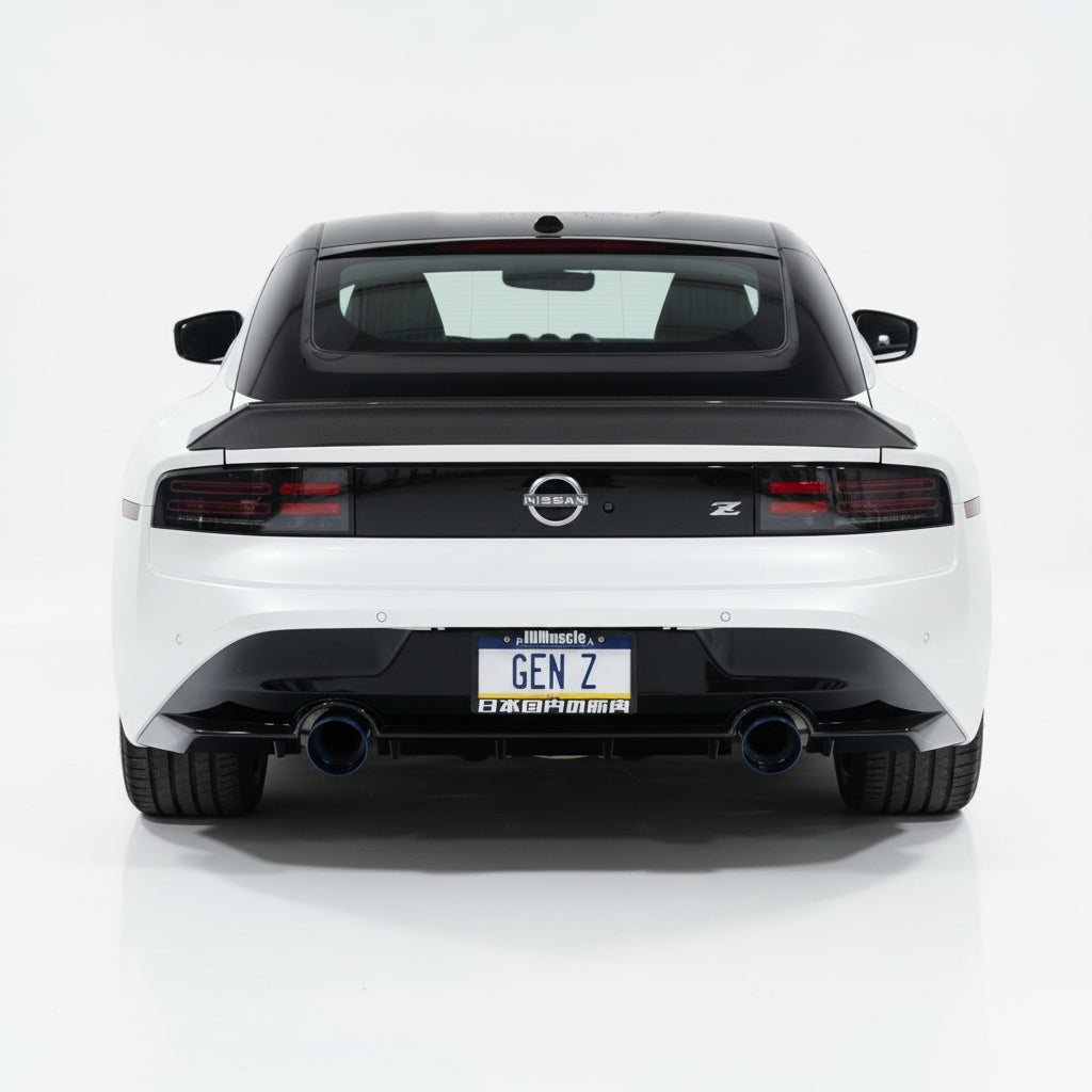 JDMuscle [23-26 Nissan Z] V2 Carbon Fiber Duck Bill Spoiler