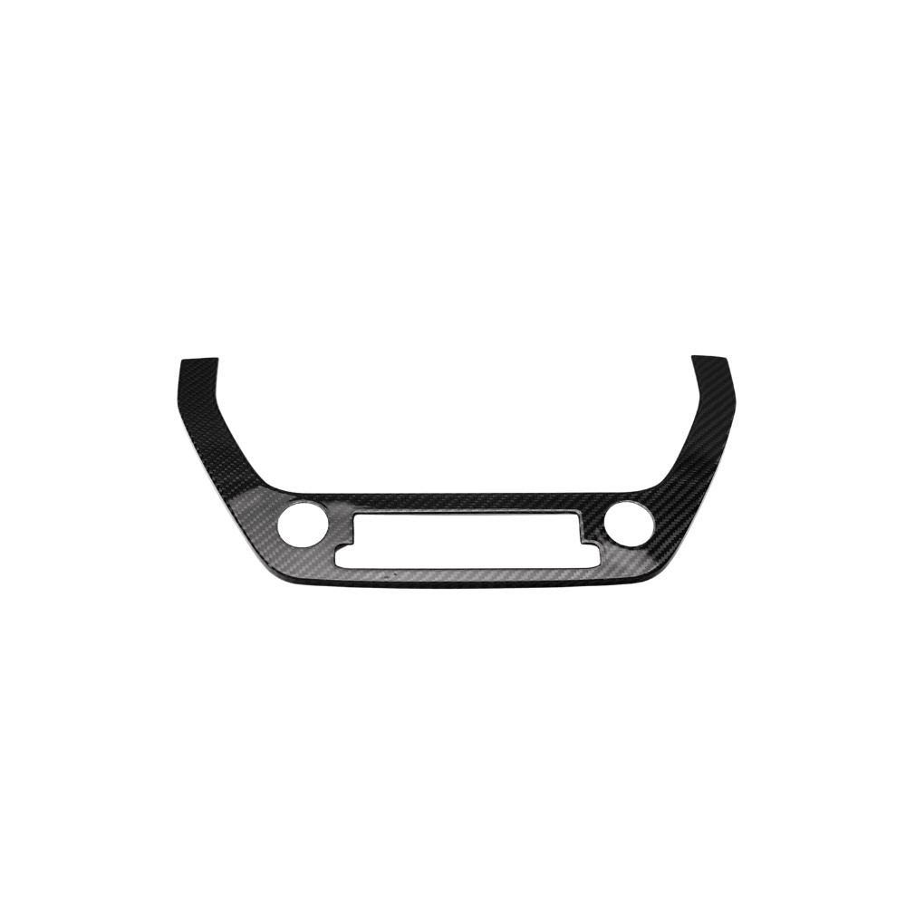 JDMuscle [23-24* Toyota GR Corolla] Carbon Fiber Center AC Knob Panel Cover