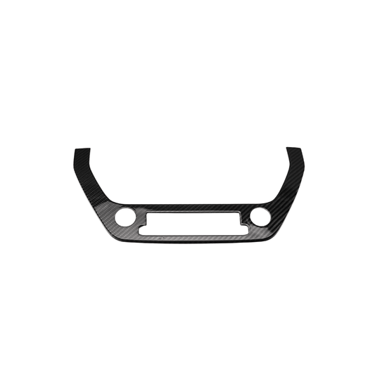 JDMuscle [23-24* Toyota GR Corolla] Carbon Fiber Center AC Knob Panel Cover