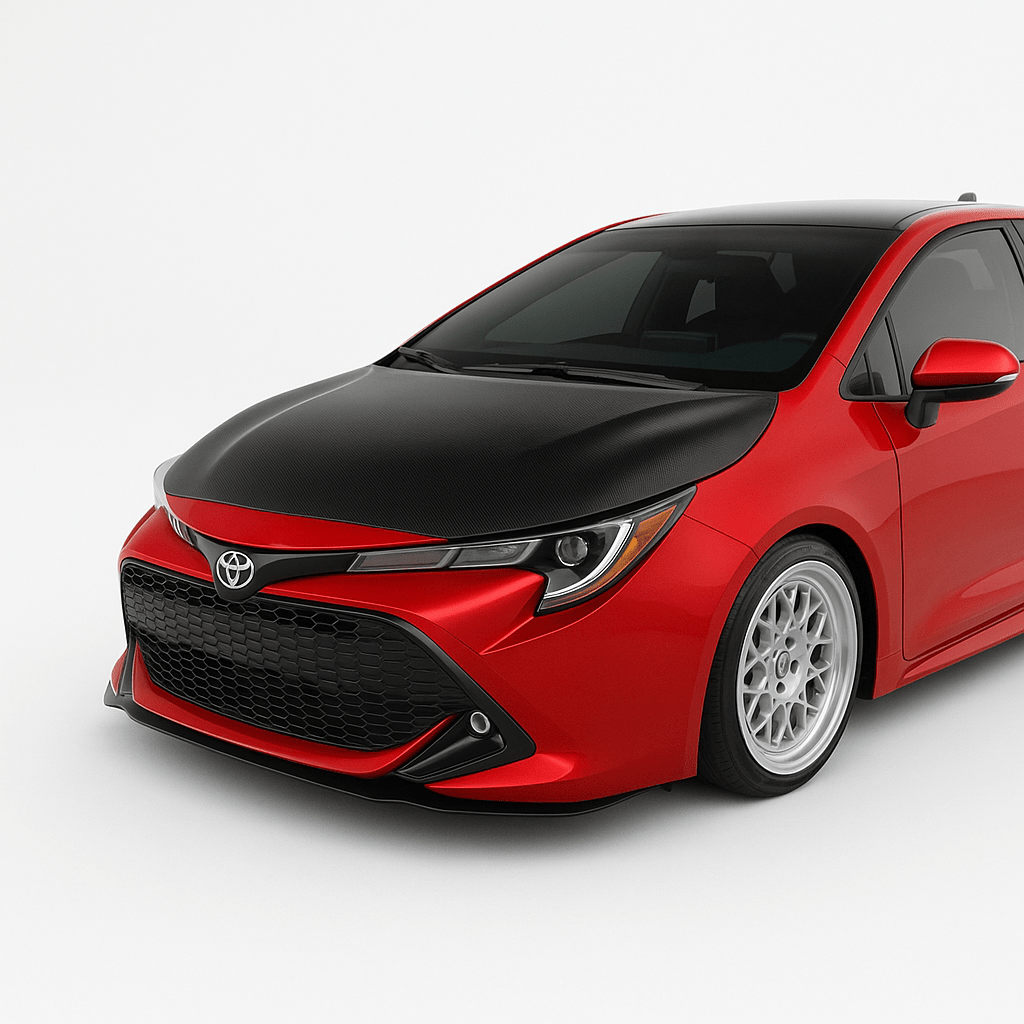 JDMuscle [23-26 GR Corolla, 19-26 Corolla Hatchback] Spec O Carbon Fiber Hood