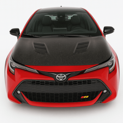 JDMuscle [23-26 GR Corolla, 19-26 Corolla Hatchback] Spec V Carbon Fiber Hood