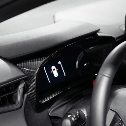 JDMuscle [23-26 GR Corolla] Carbon Fiber Speedometer Frame Cover