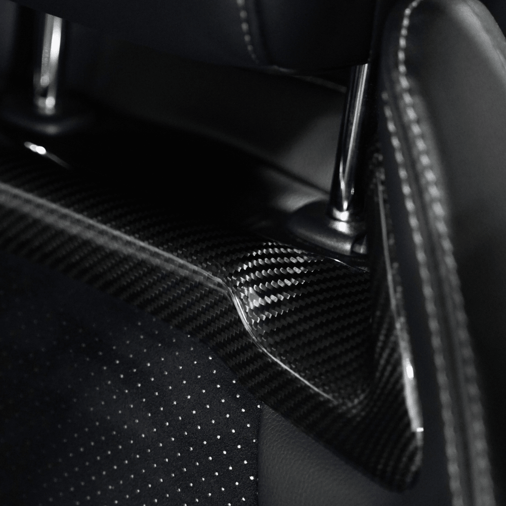 JDMuscle [23-26 Toyota GR Corolla] Carbon Fiber Front Seat Inserts (Front 2 PCS)