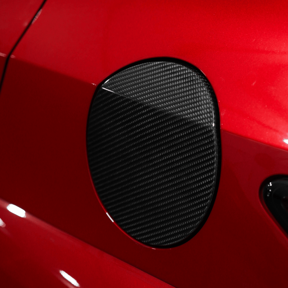 JDMuscle 23-26 Toyota GR Corolla Carbon Fiber Fuel Door Cover