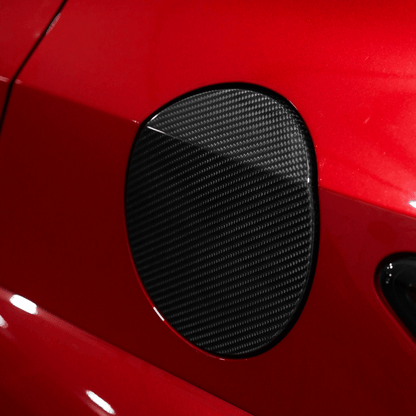 JDMuscle 23-26 Toyota GR Corolla Carbon Fiber Fuel Door Cover