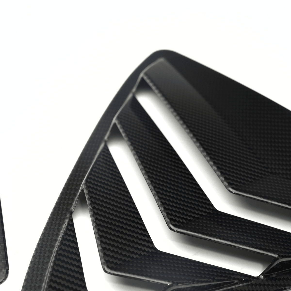 JDMuscle [23-26 Toyota GR Corolla] Carbon Fiber Rear Quarter Louvers Covers (2PC)