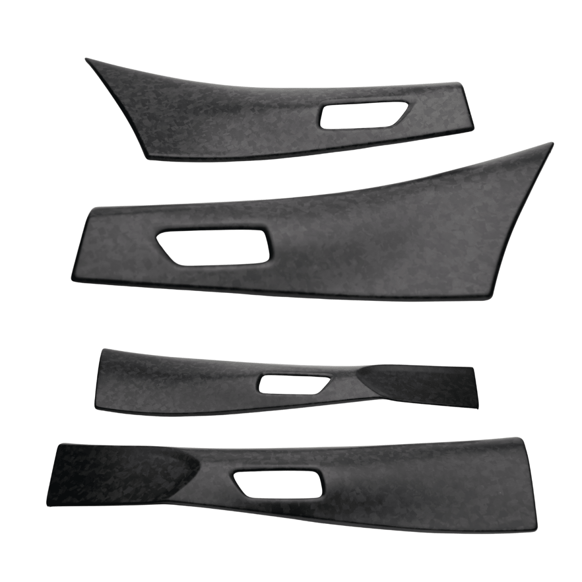 JDMuscle 23-26 Toyota GR Corolla Carbon Fiber Upper Door Trim (Front&Rear 4PCS)