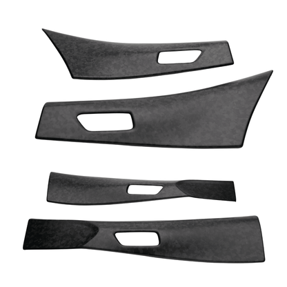 JDMuscle 23-26 Toyota GR Corolla Carbon Fiber Upper Door Trim (Front&Rear 4PCS)