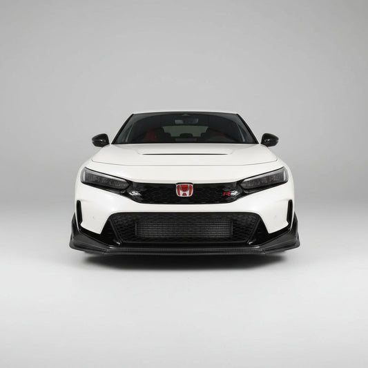 JDMuscle [23-26 Type R] SpecM Pre-preg Carbon Fiber Front Lip (3-Piece) *Special Order*