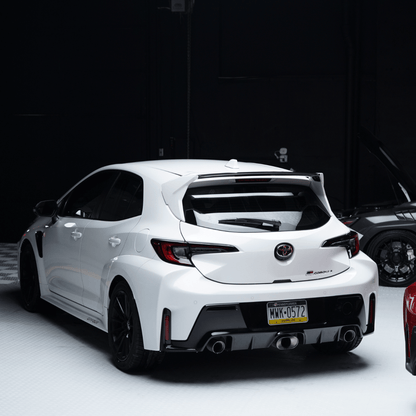 JDMuscle [23-26 GR Corolla, 19-26 Corolla Hatch] Spec D Spoiler | Paint Matched/Gloss Black/Carbon Fiber