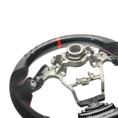 JDMuscle [23+ GR Corolla] Carbon-Lite Series Steering Wheel - Heated Available