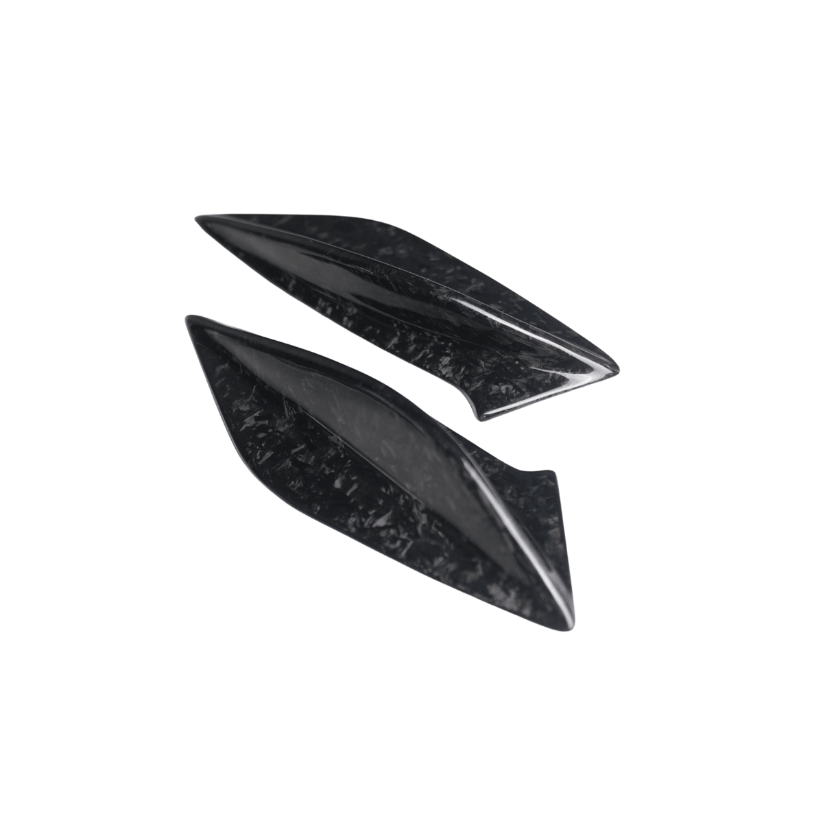 JDMuscle Carbon Fiber Spoiler Fin for 15-21 Subaru STI OEM Spoiler