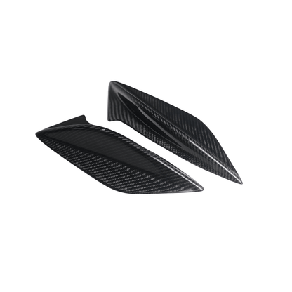 JDMuscle Carbon Fiber Spoiler Fin for 15-21 Subaru STI OEM Spoiler