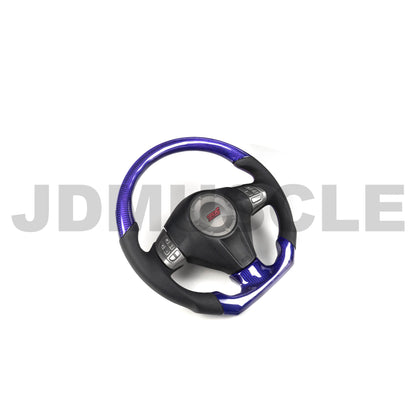 JDMuscle 08-14 WRX/STI Custom Carbon Fiber Steering Wheel