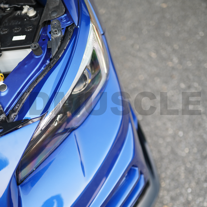 JDMuscle [15-21 WRX/STI] Paint-matched Headlight Eyelids