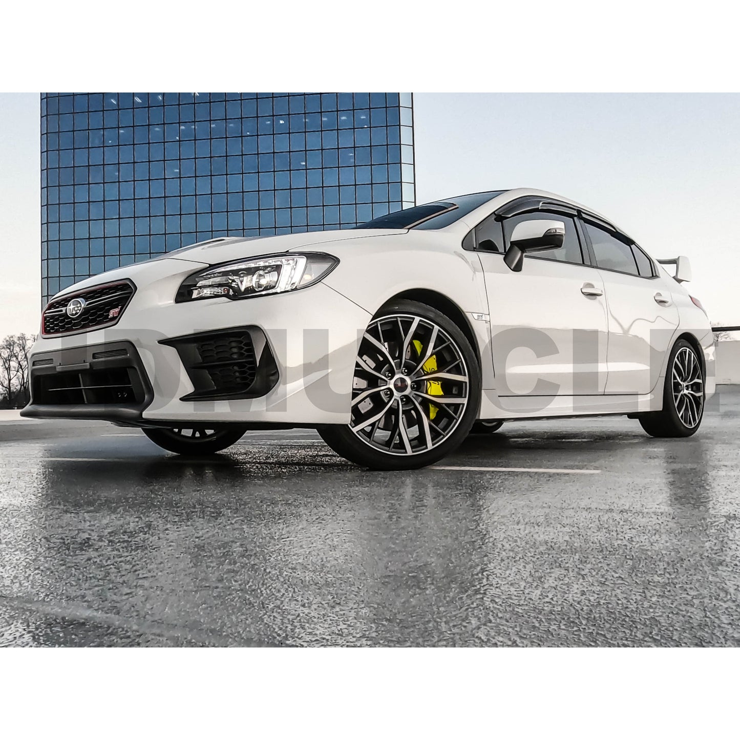 JDMuscle [15-21 WRX/STI] V2 Rain Guards / Window Visors