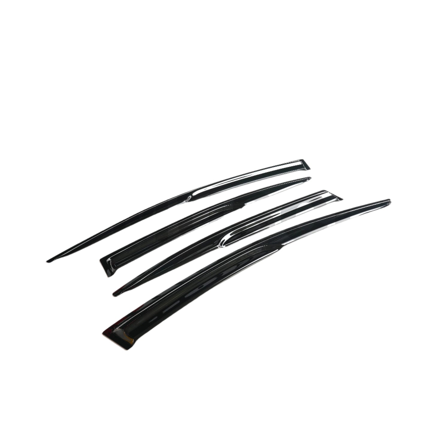 JDMuscle [15-21 WRX/STI] V2 Rain Guards / Window Visors