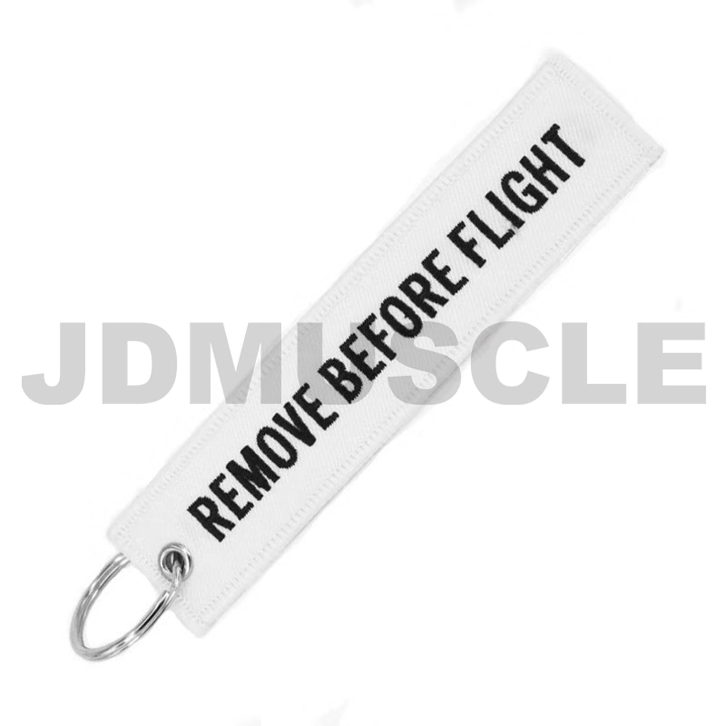 JDMuscle "Remove Before Flight" Key Tag