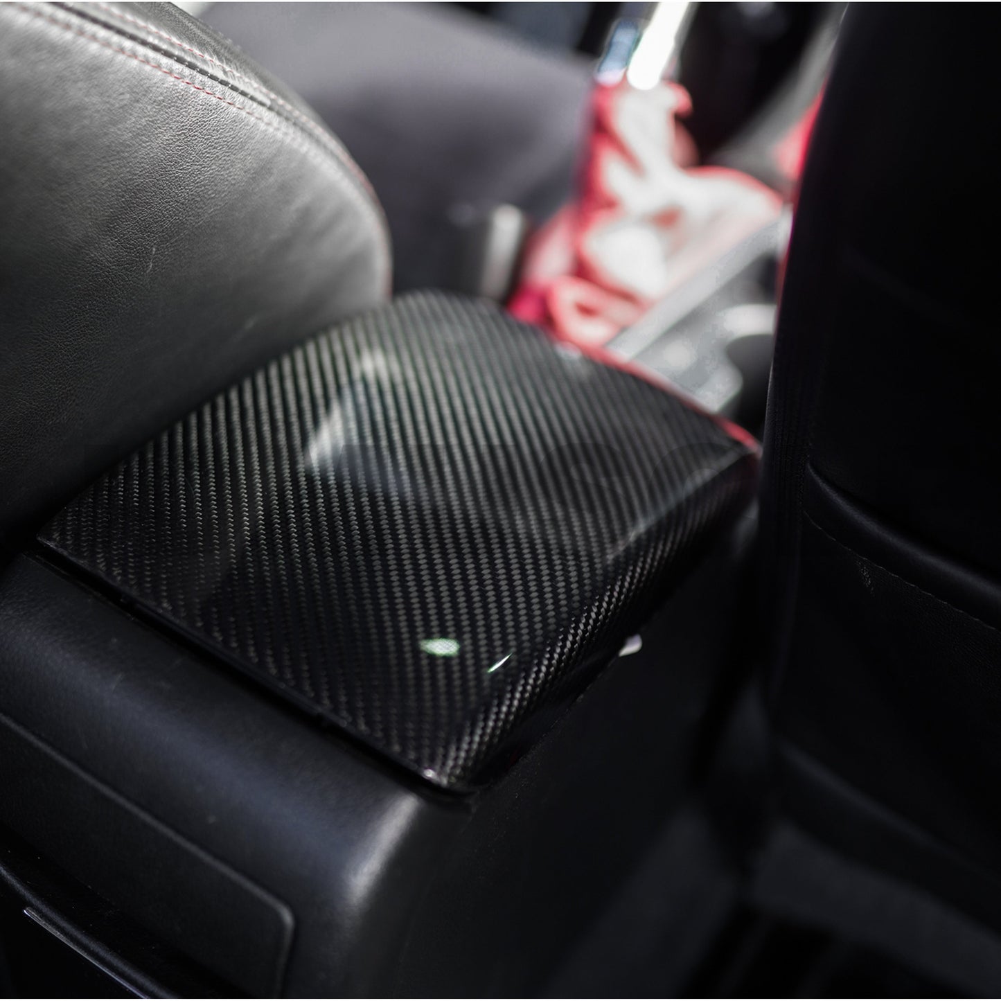 JDMuscle [15-21 WRX/STI] Carbon Fiber Arm Rest Full Replacement