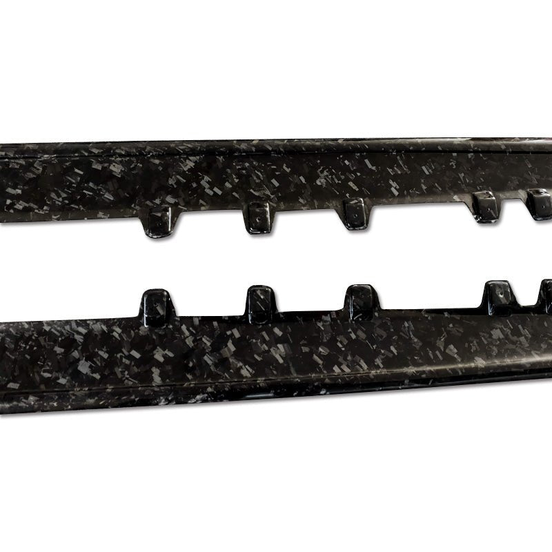 JDMuscle Tanso Carbon Fiber AT Style Side Skirt for 2020+ Toyota Supra
